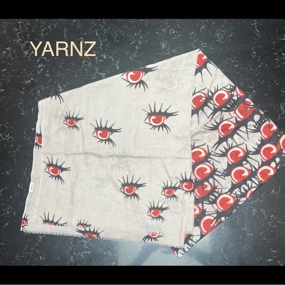 YARNZ  Eye Print Scarf/Wrap - Picture 1 of 8